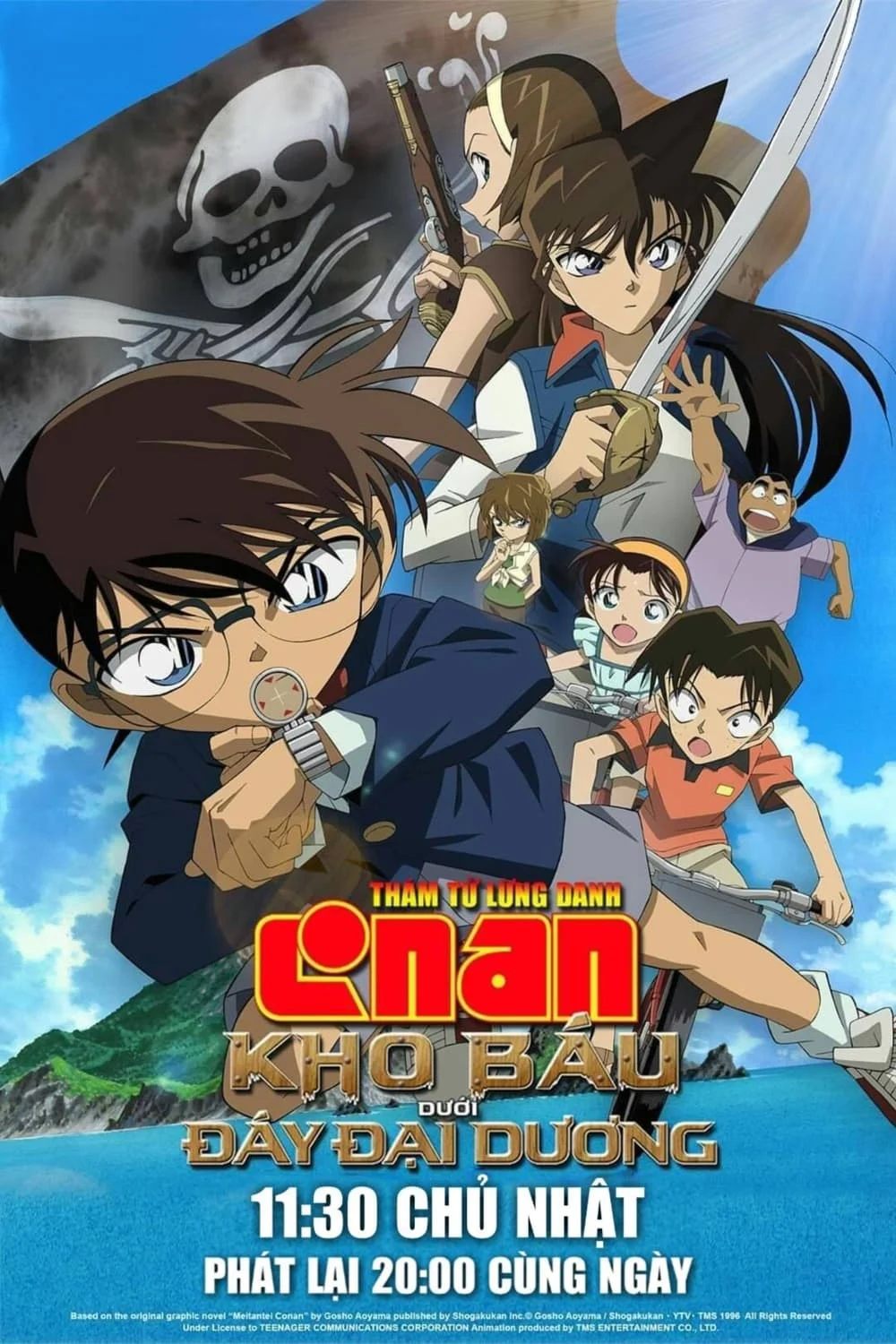 Thám Tử Lừng Danh Conan Movie 11 Kho Báu Dưới Đáy Đại Dương